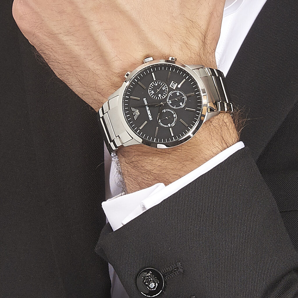 Montre Emporio Armani Noir