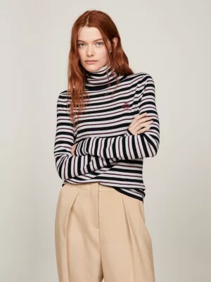 Suéter gola alta Crest Relaxed Fit Unissex