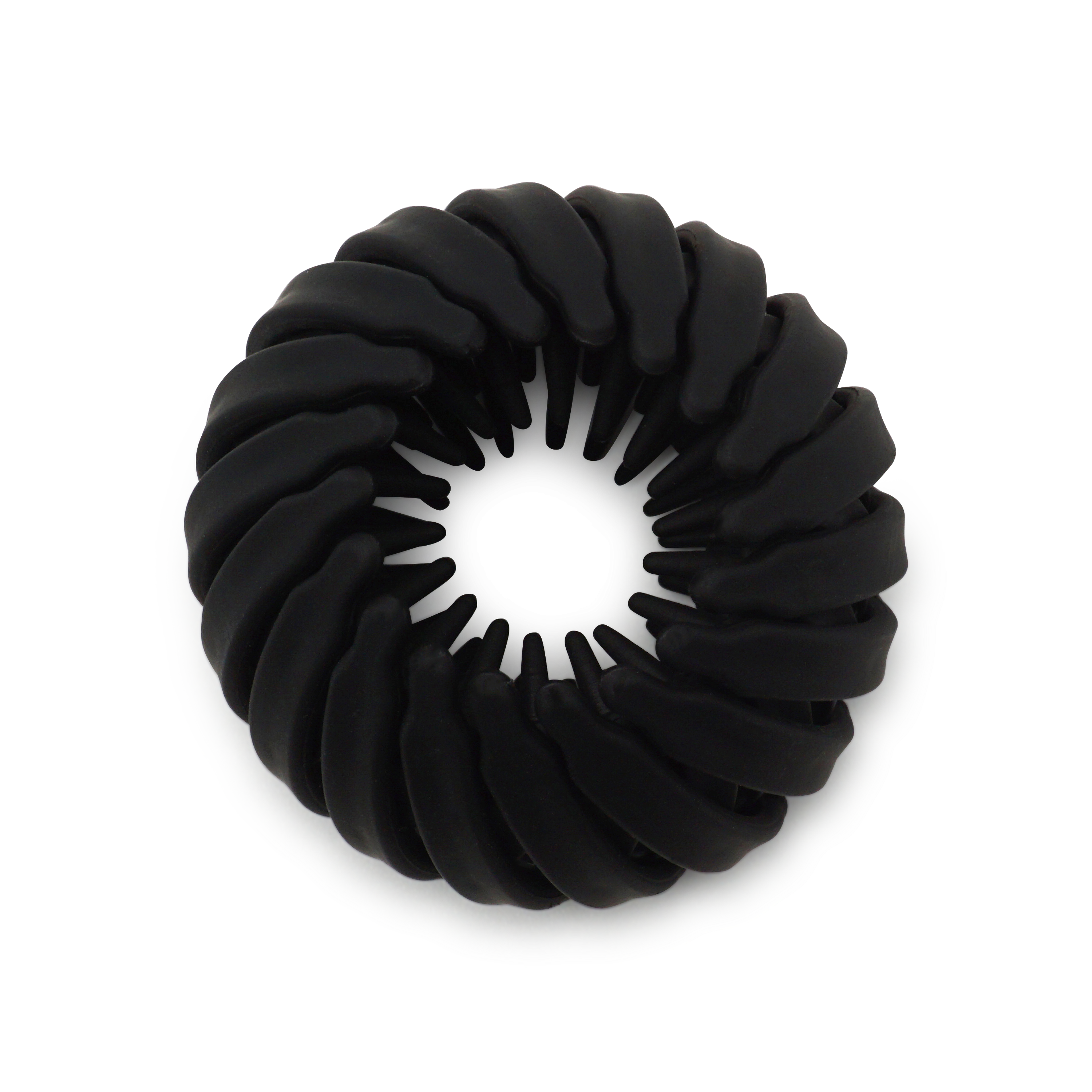 Ausziehbarer Krallen Haarreif Vintage Vogelnest Haarspange Haarschmuck - Schwarz