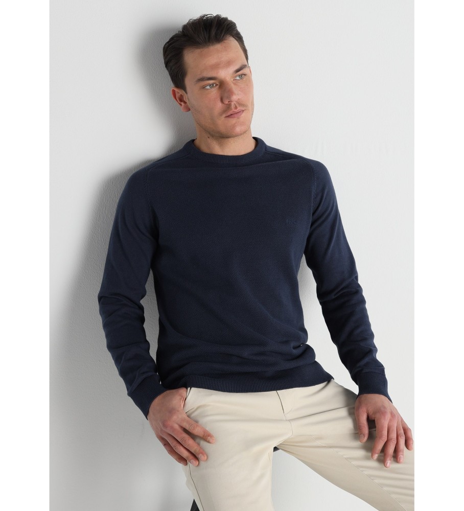 Camisa Lois 133235 azul marinho