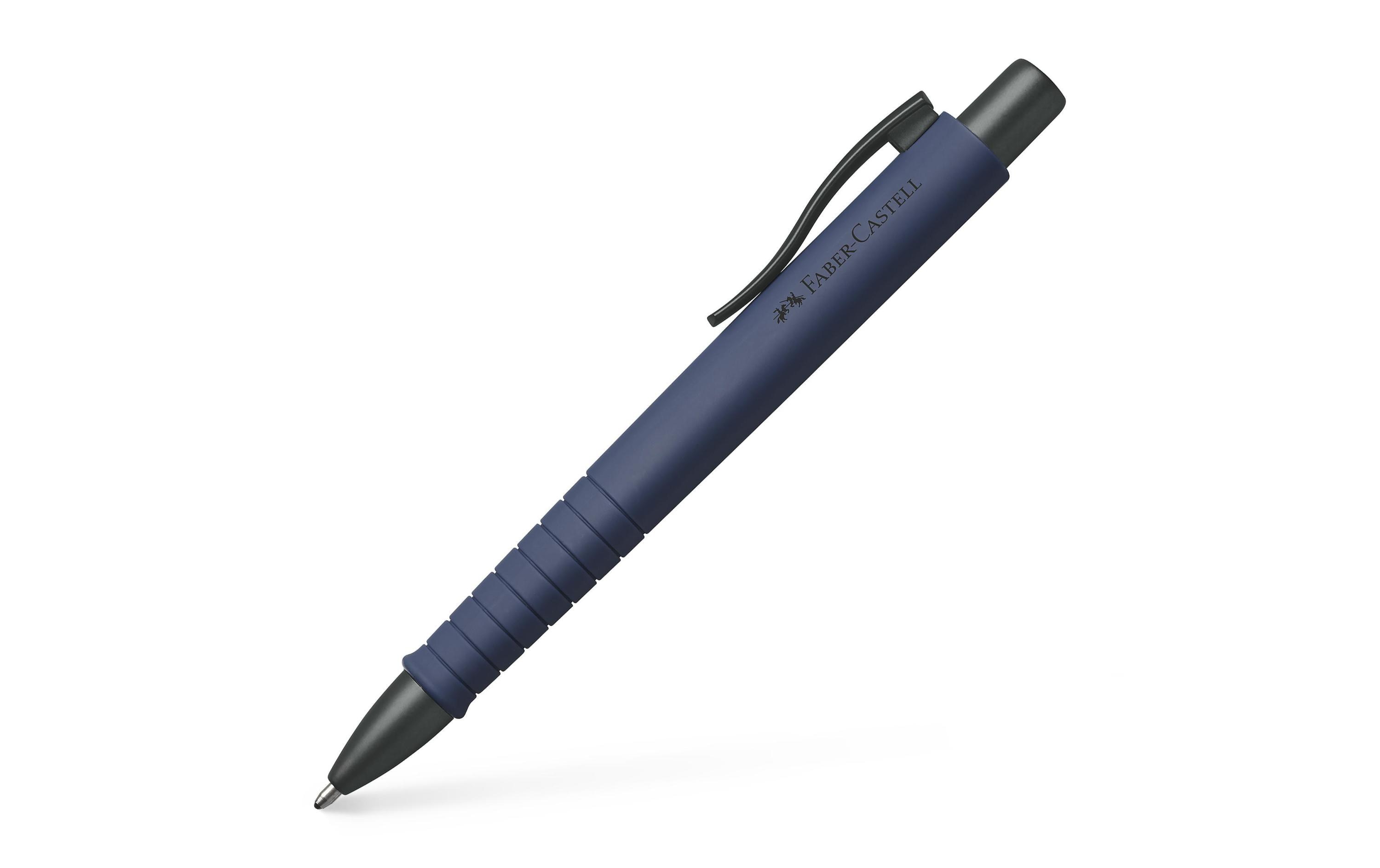 Kugelschreiber Poly Ball Urban XB, Navy BlueKuli für den Alltag mit Soft Touch