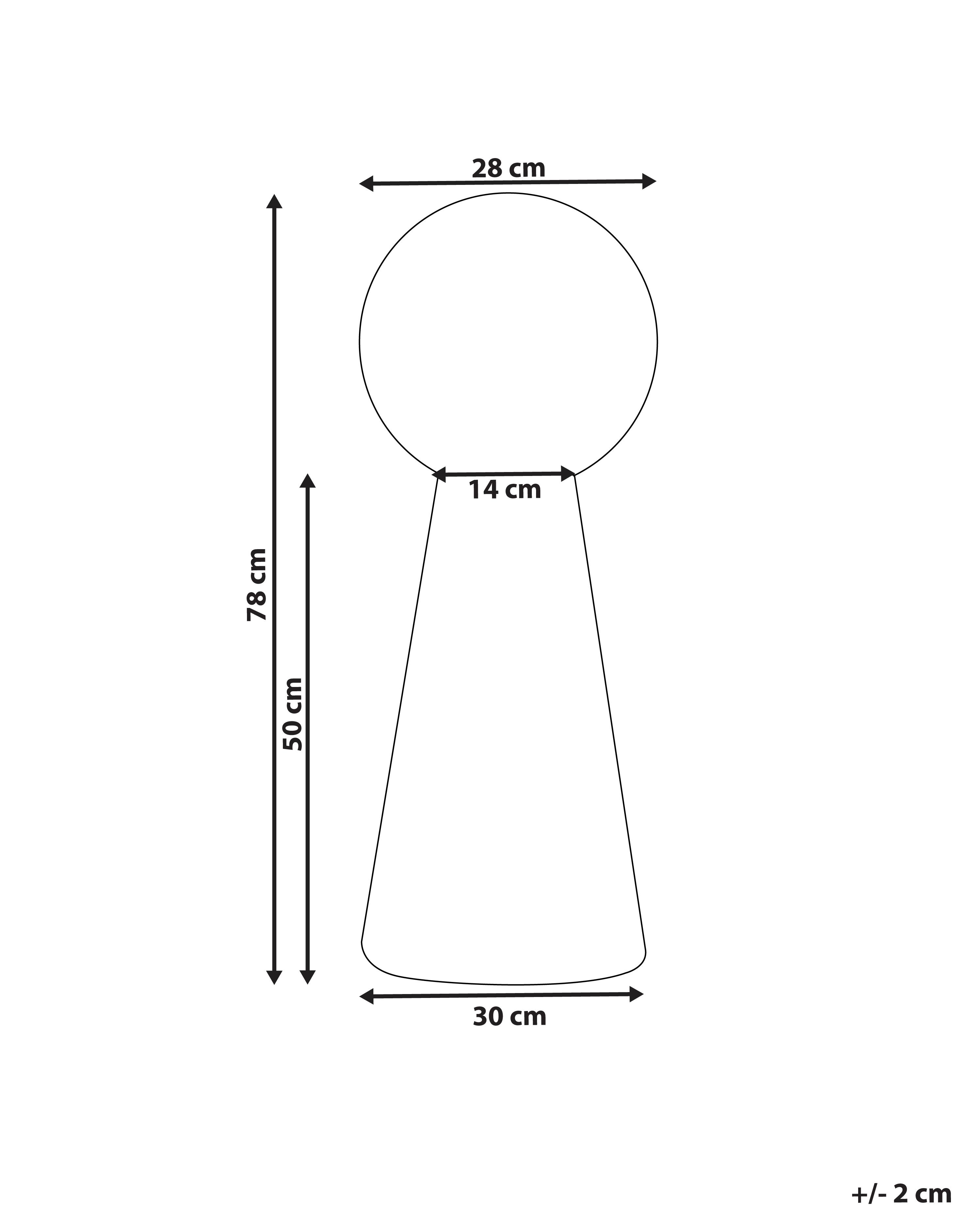 LED staande lamp voor buiten TORNE Wit
