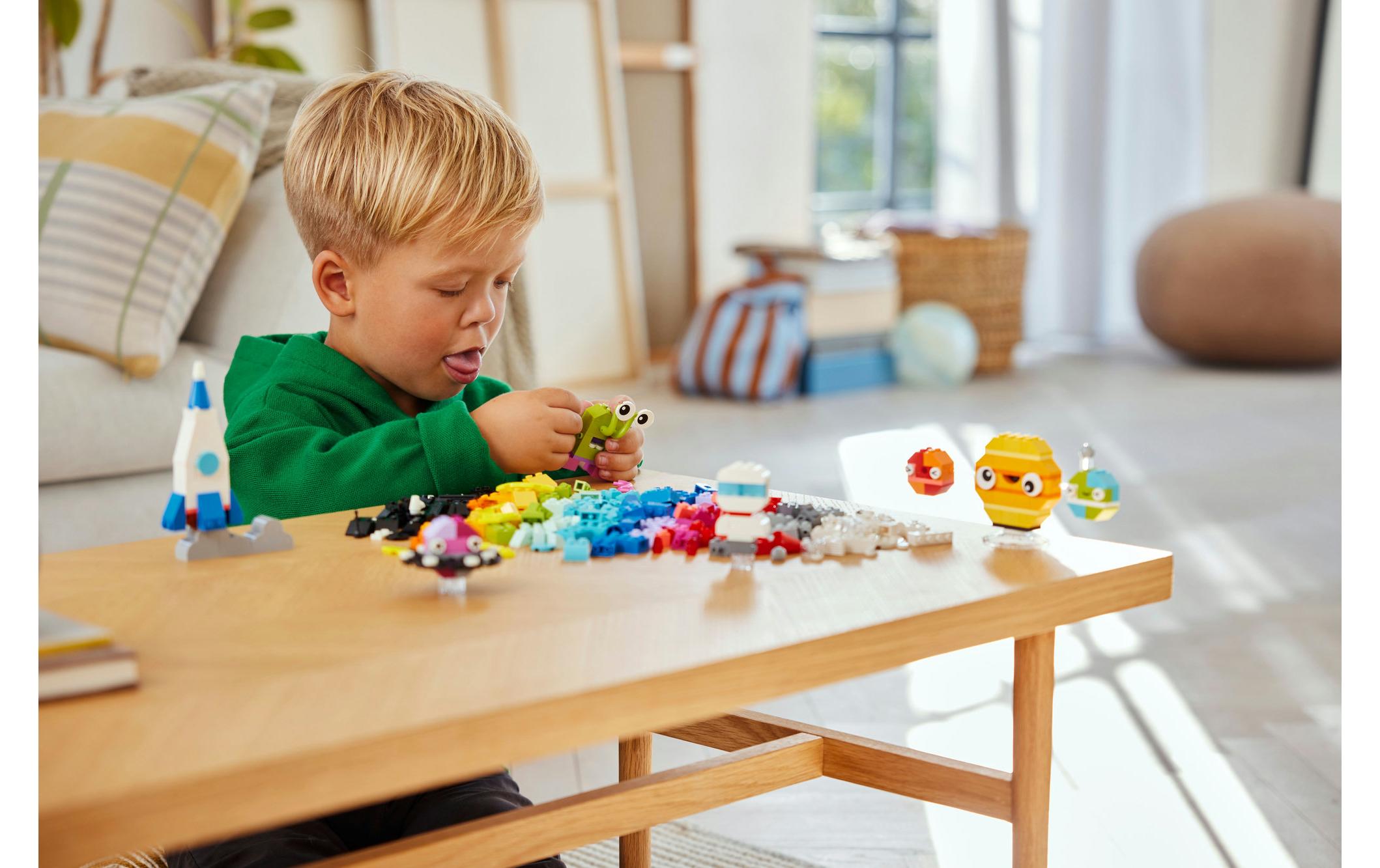Classic Kreative Weltraumplaneten 11037LEGO Weltraumspielzeug und Sonnensystem zum Selberbauen