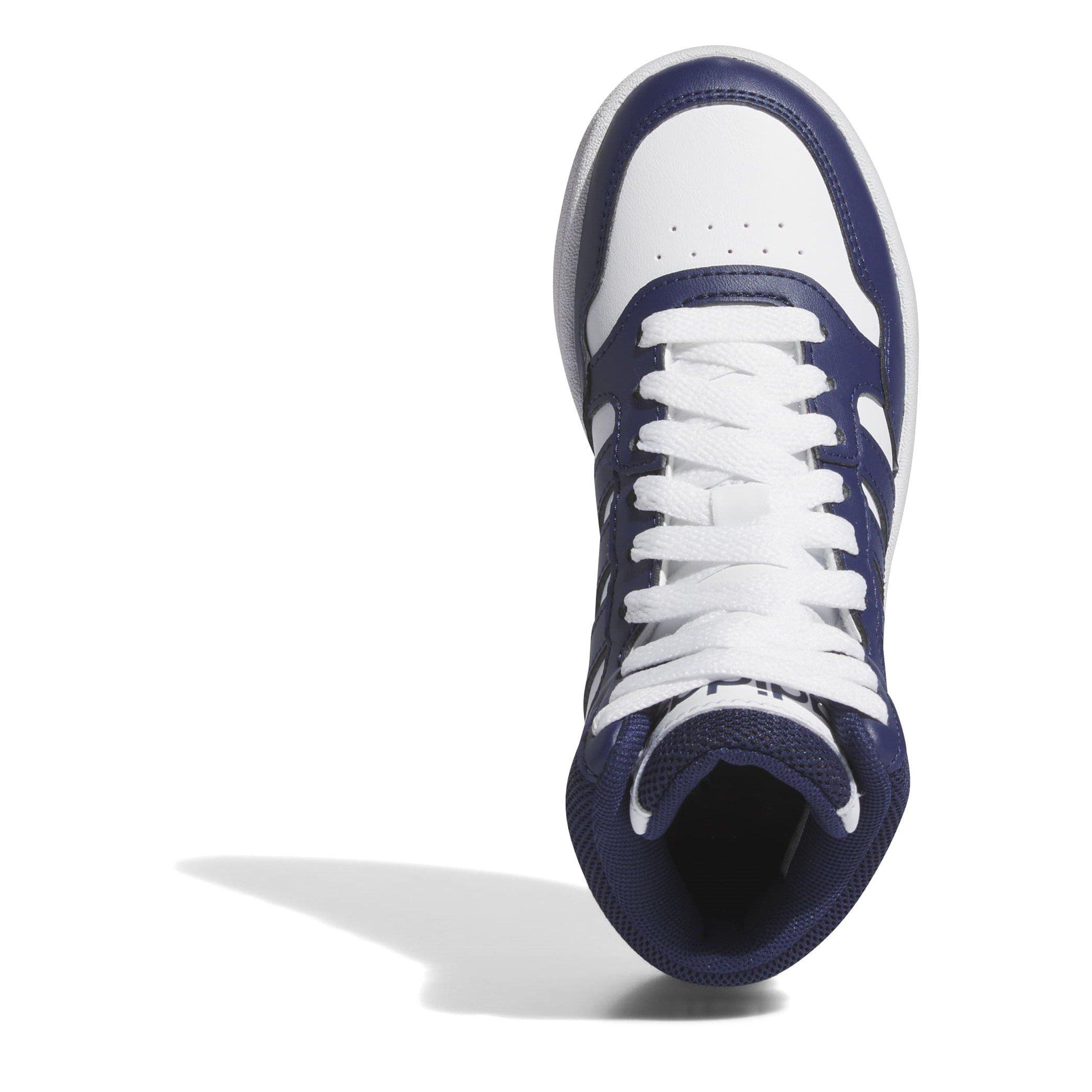 adidas Hoops Mid High Tops Junior Boys