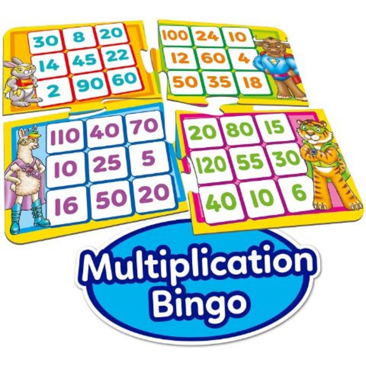Times Tables Heroes Board Game
