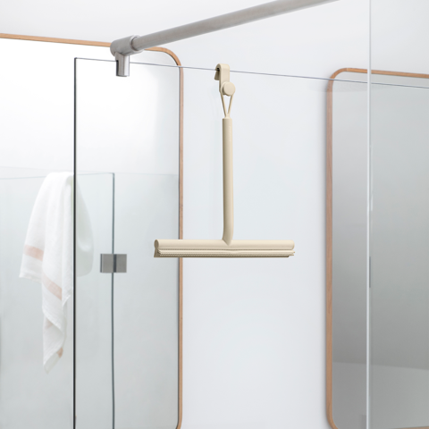 ReNew Douchewisser met deurhaak - Soft Beige