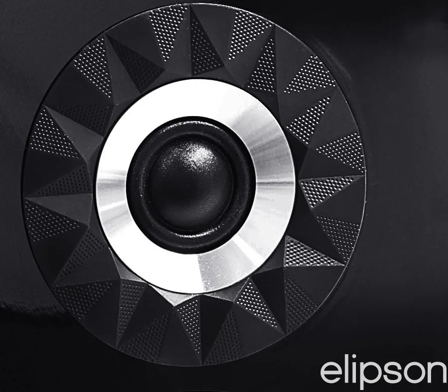 Elipson Prestige Facet 6B BT Phono Noir Enceintes sans fil hi-fi