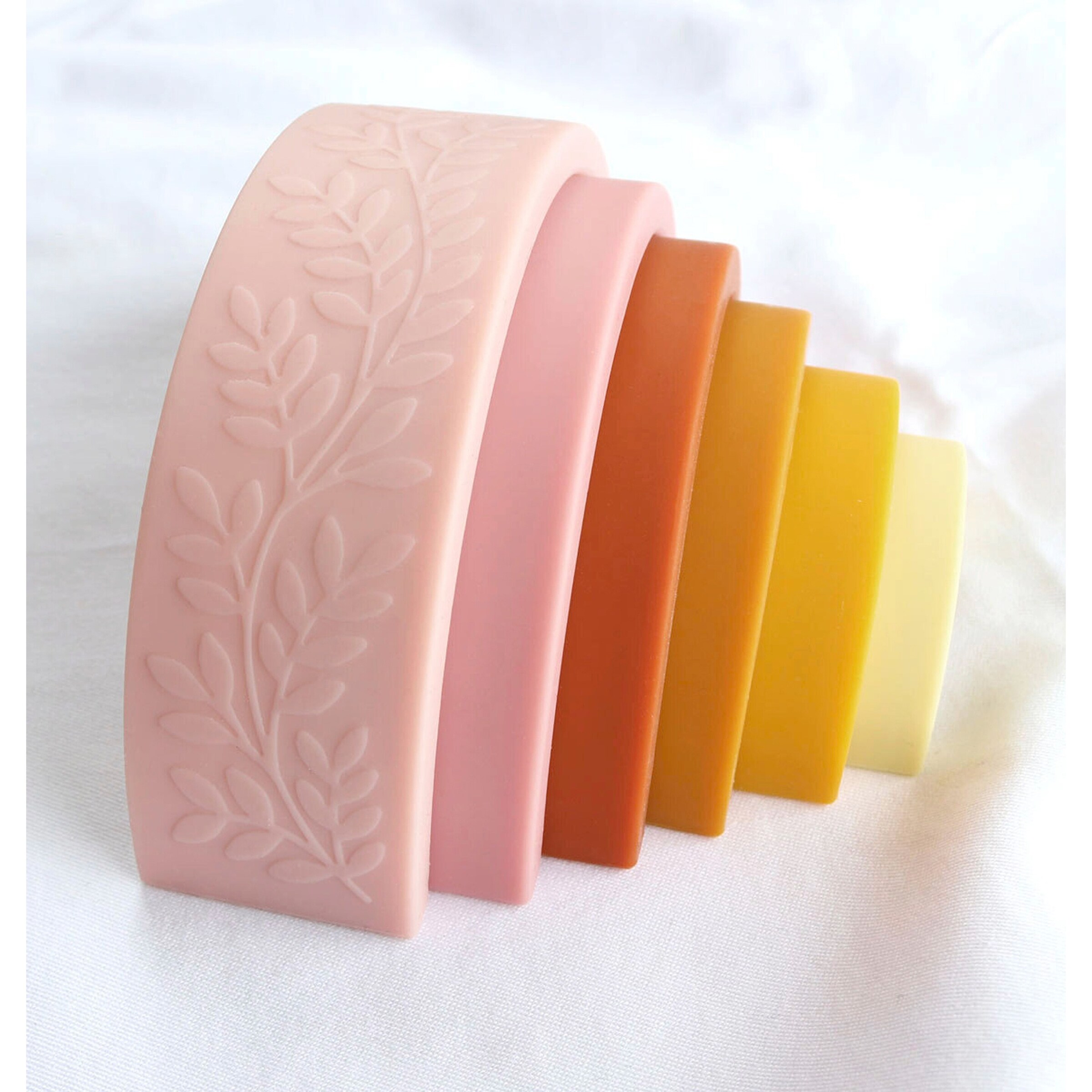 A Little Lovely Company Stapelspielzeug Regenbogen sunset