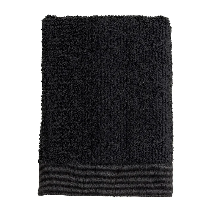 Zone Denmark - Classic Badetuch, 70 x 140 cm, schwarz