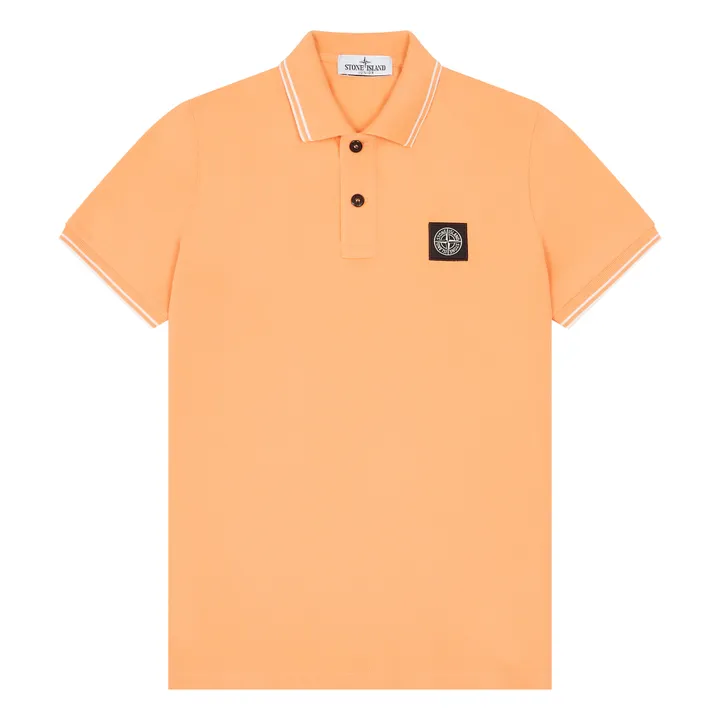 Stone Island Polo Logo | Orange
