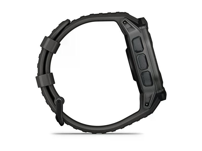 GARMIN Sportuhr Instinct 2X Solar Graphite Multisport-Smartwatch