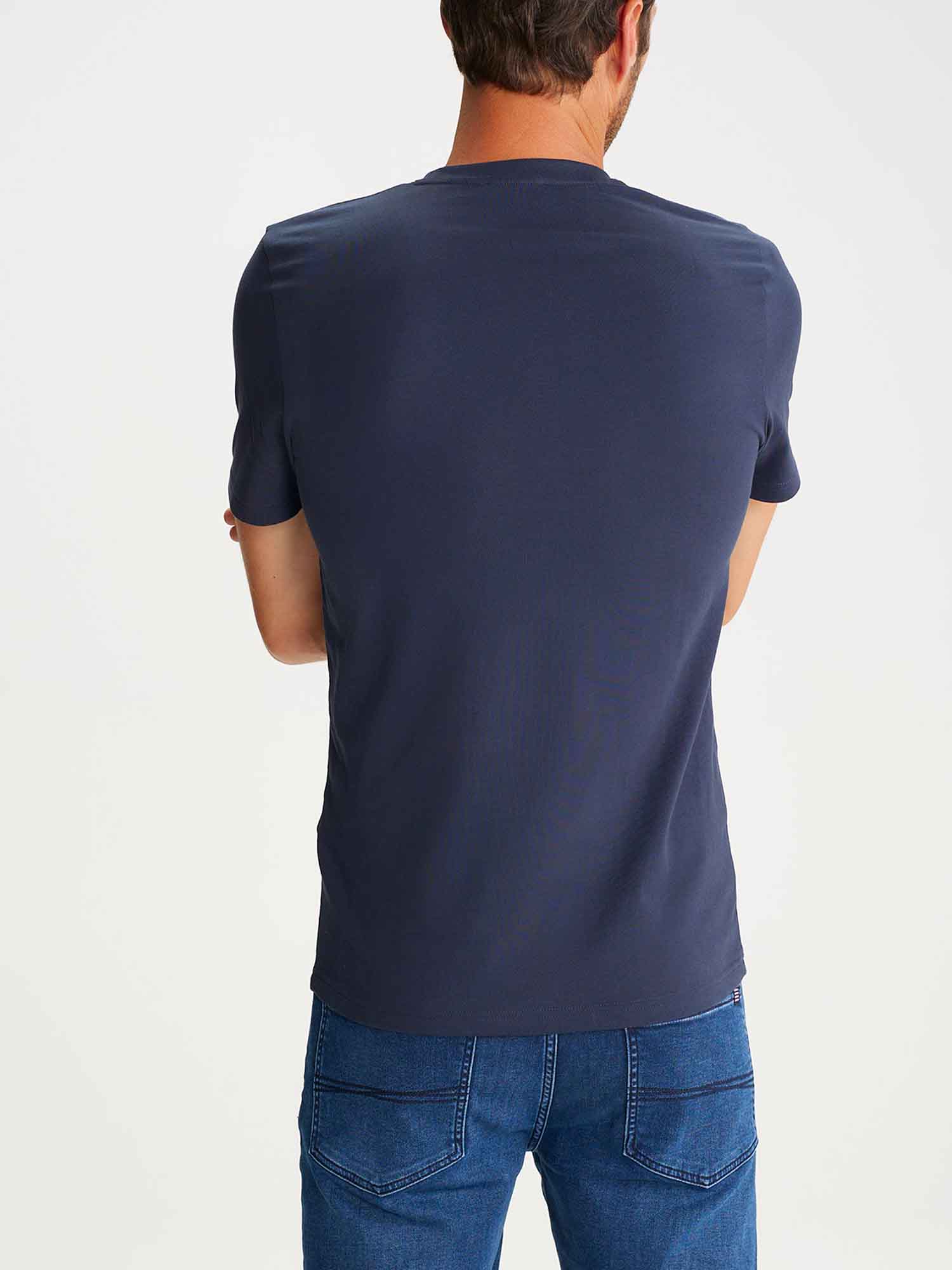 Tee Shirt Homme Coton Biologique Marine