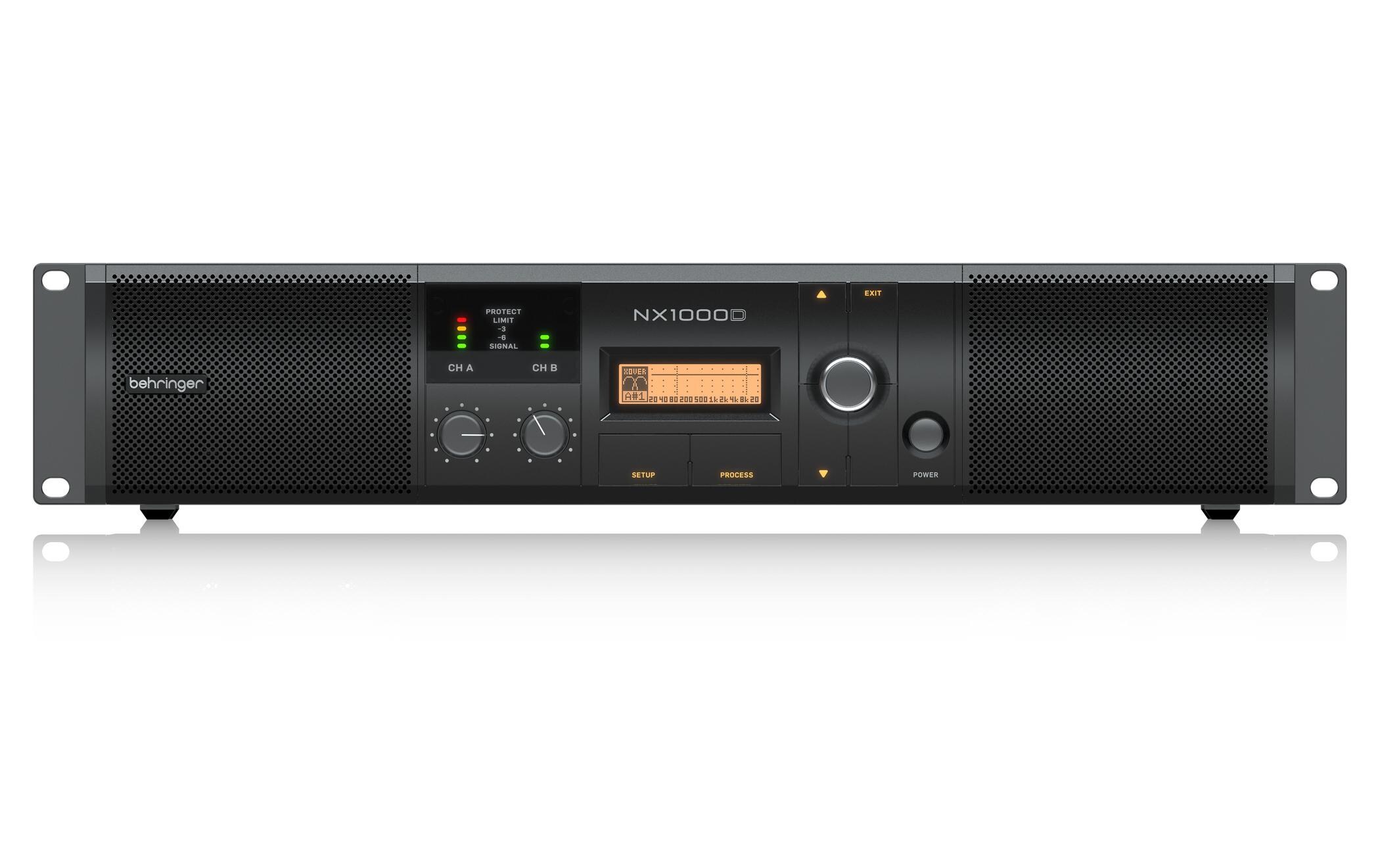 Endstufe NX1000D<br>Ultraleichte 1000 Watt Class-D Endstufe
