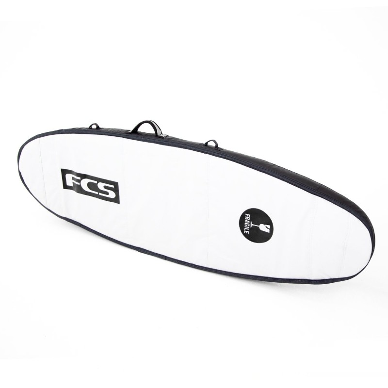 Housse de Surf FCS Travel 2 Fun Board Black Grey - The Corner Shop