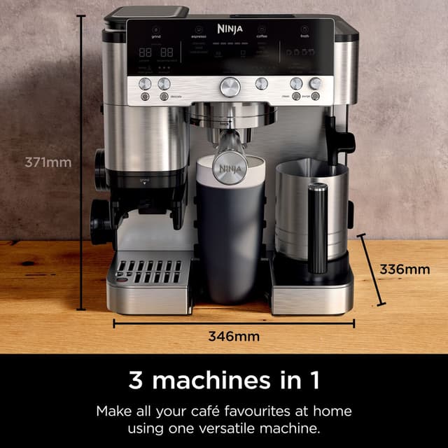 Ninja Luxe Café Premier espressomaskine ES601EU (sølv)