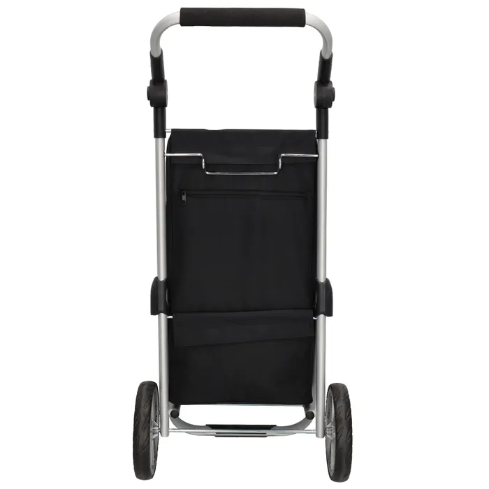 Beagles Alberic Boodschappen Trolley Zwart Witte Bloem