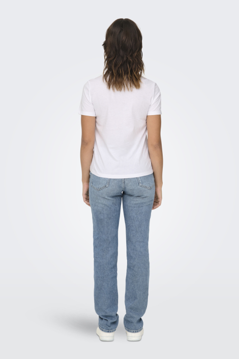 Only witte dames t-shirt