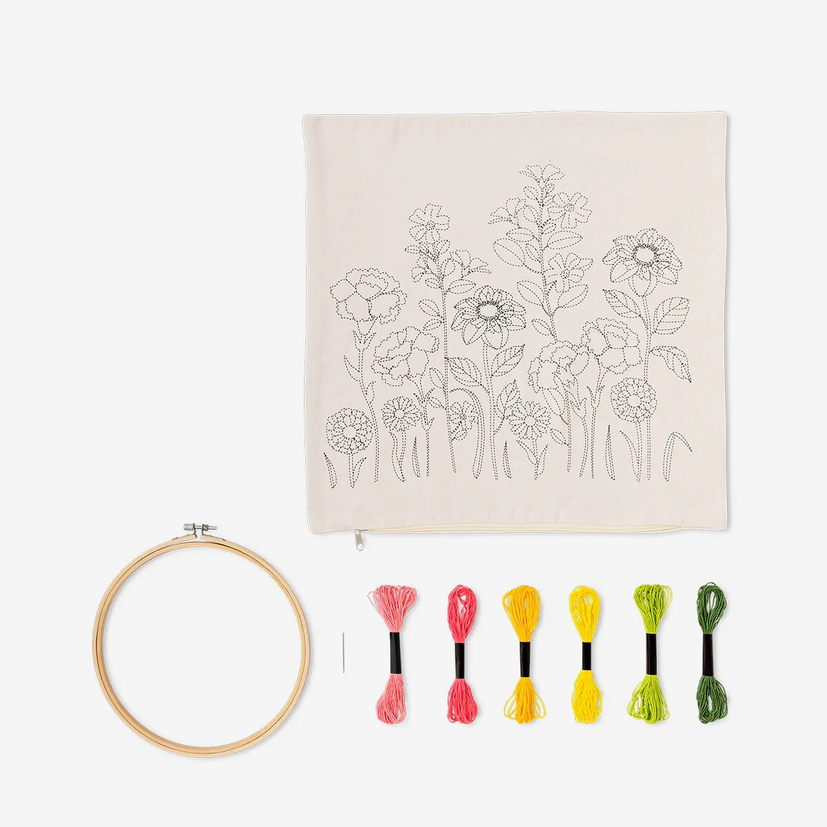 DIY broderi pude