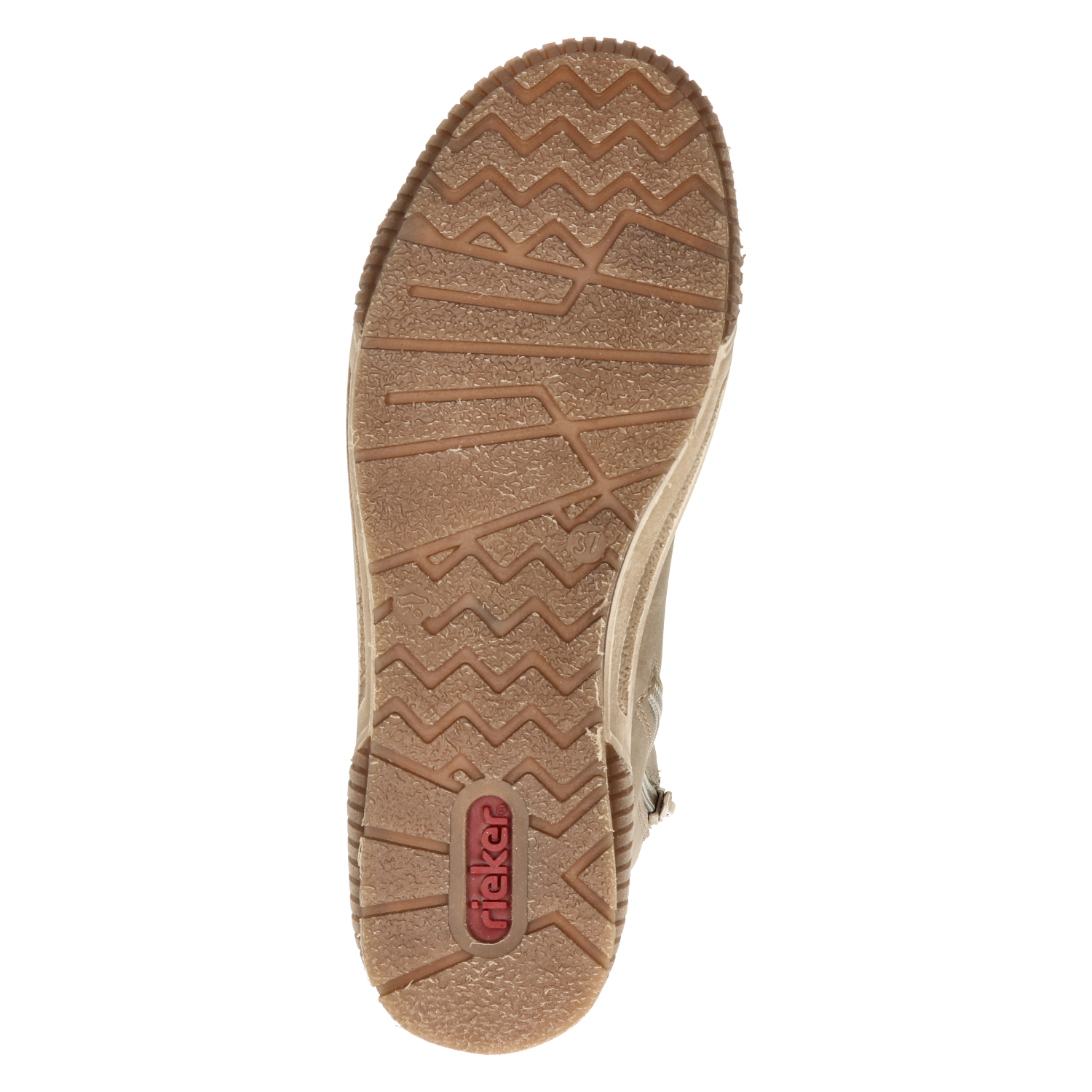 dames veterboot Rieker Beige