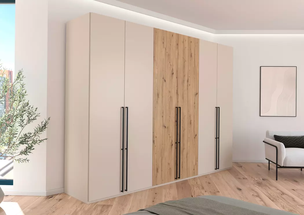 Kleiderschrank Juveo 301 x 223 cm