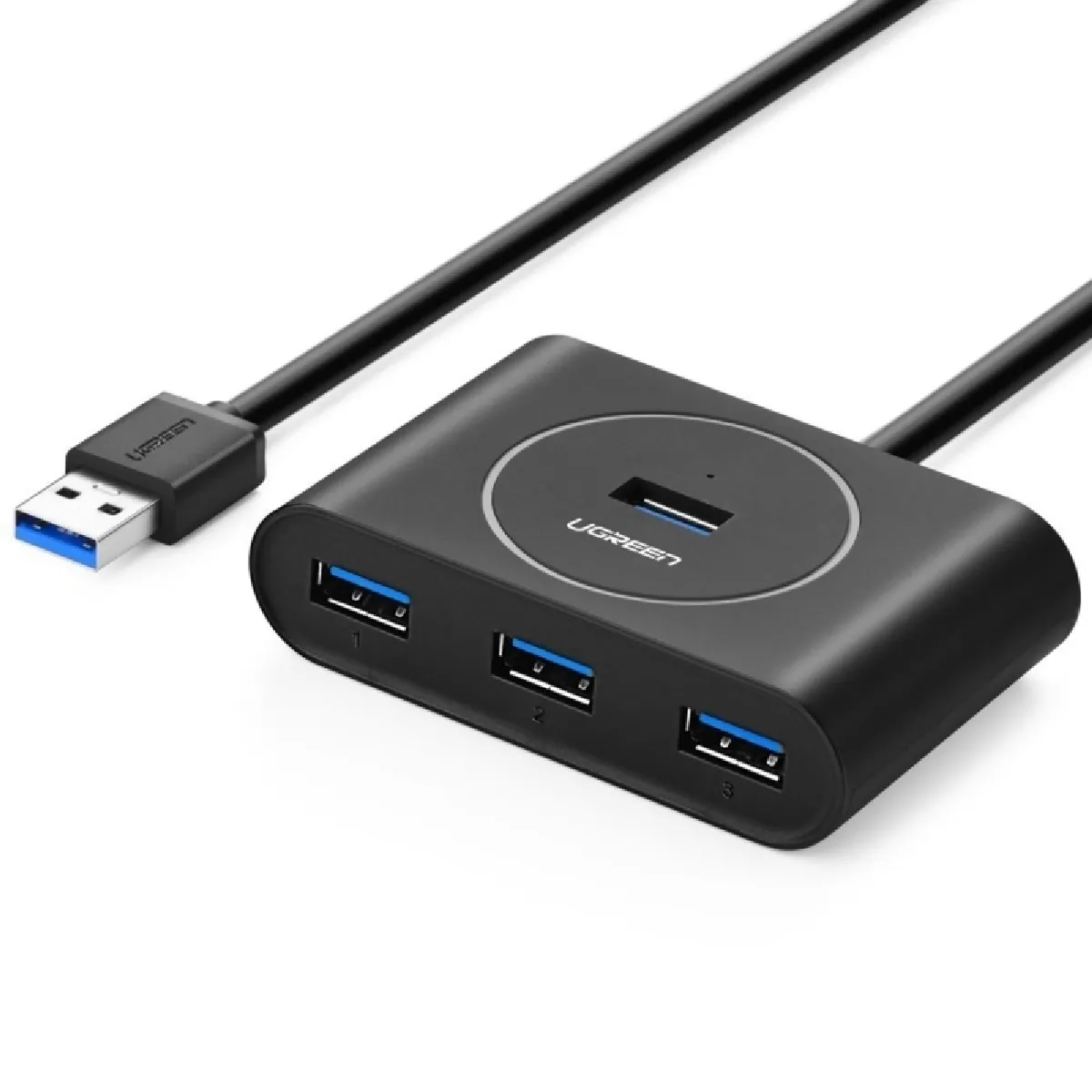 Wewoo Hub USB 2.0 - 4 Ports USB 3.0 - Noir