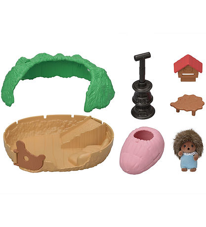 Sølvanian Families - Baby Hedgehog Hideout - 5453