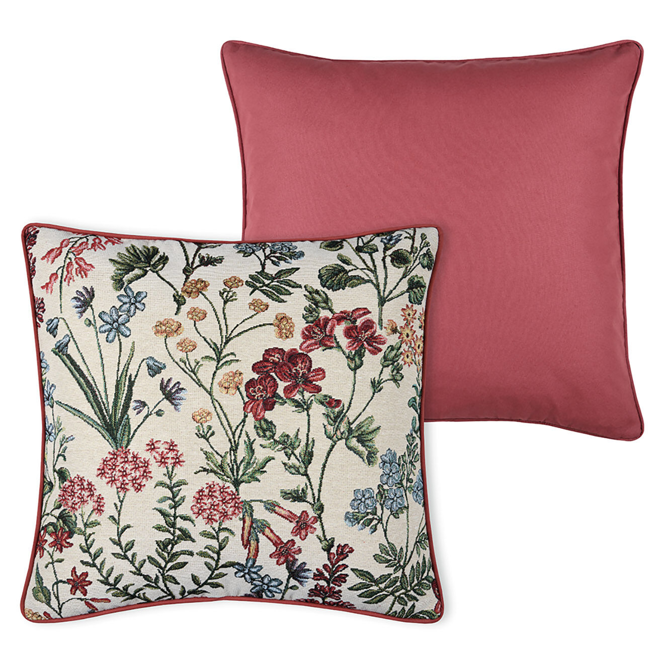 Stof Coussin Chenonceau Aquitaine multicolore - 45x45 cm
