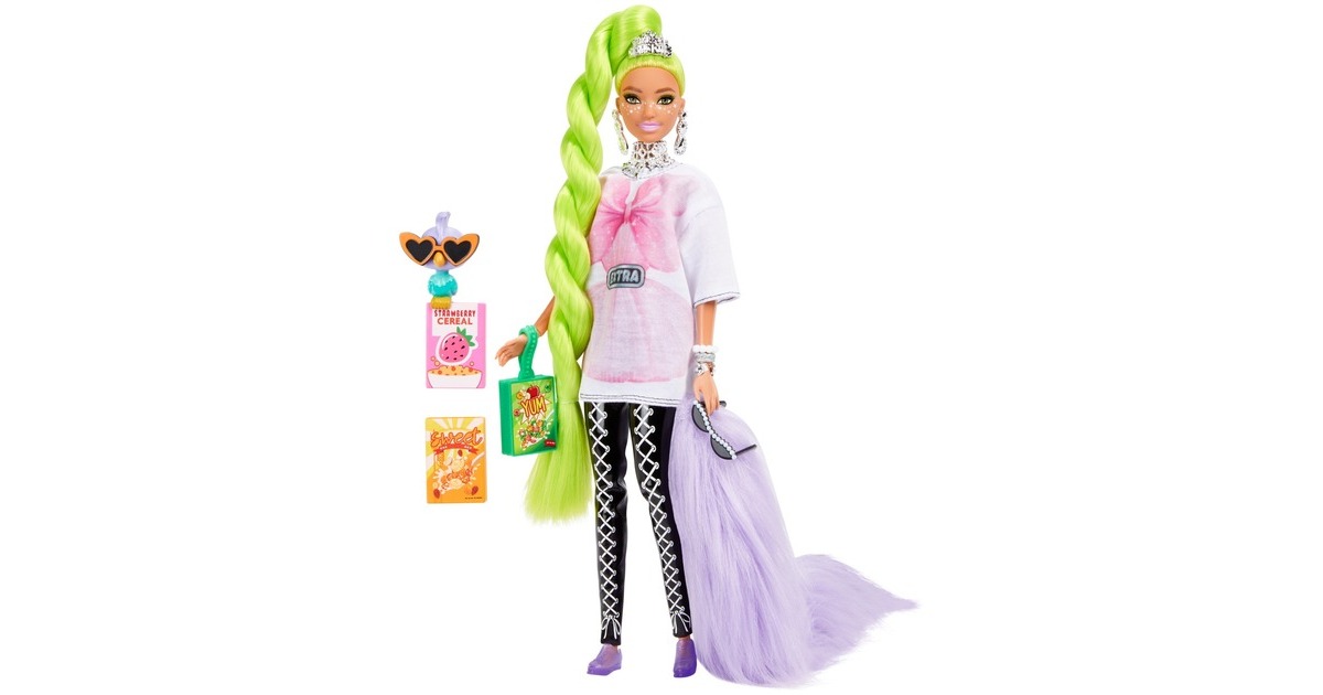 BarbieExtra #11 - Neon Green Hair Pop