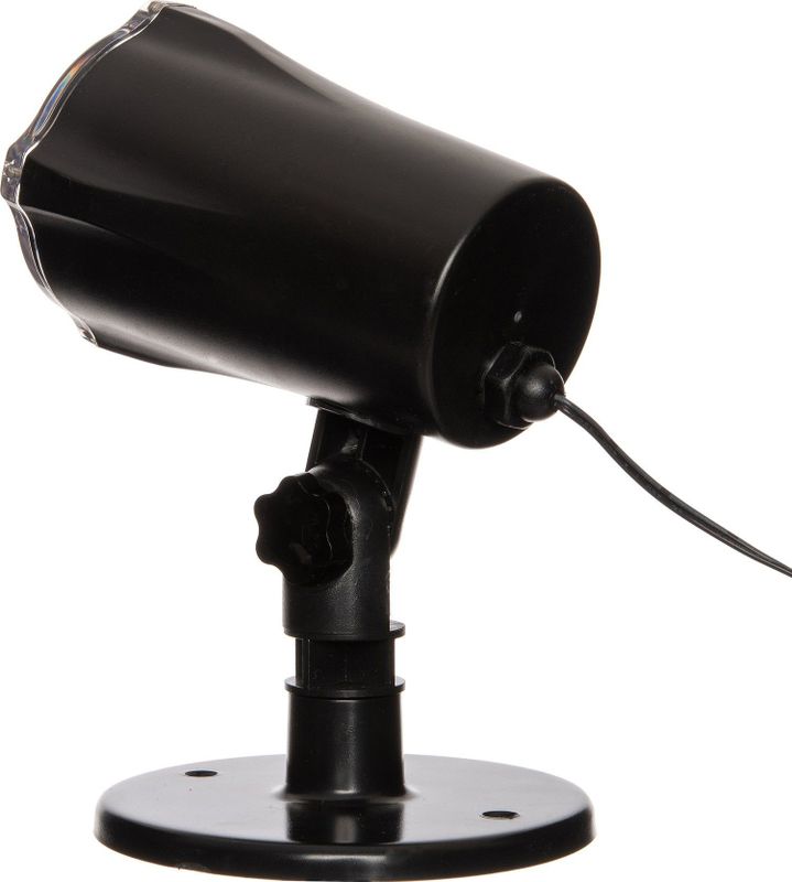 Kerst Projector - Zwart - White Stars - IP44 - Met Timer