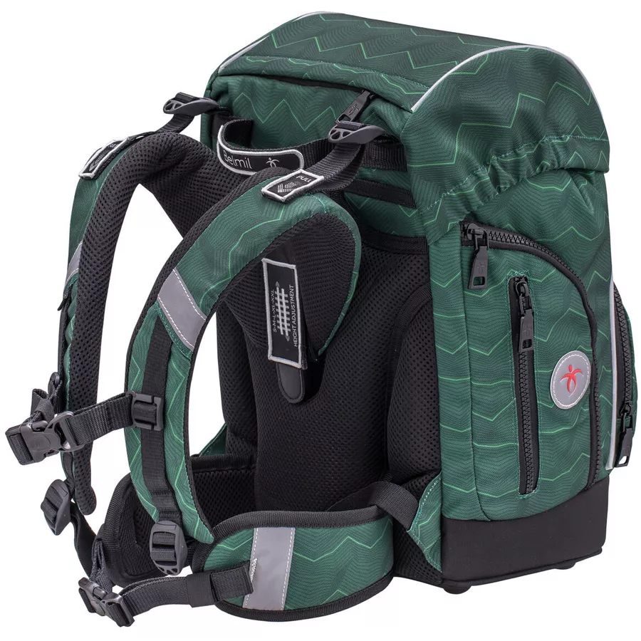 Belmil Schulrucksack Premium Smarty Plus Schulranzen Twist of Lime
