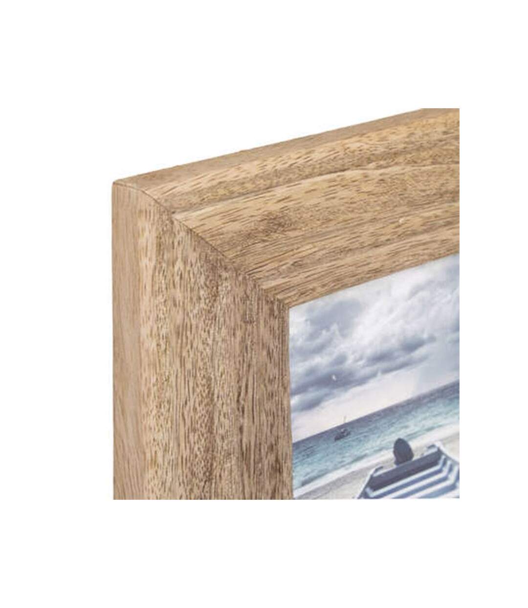 Cadre Photo en Bois Carmen 10x15cm Beige