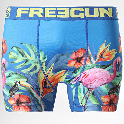 Boxer Flamingo Bleu Marin