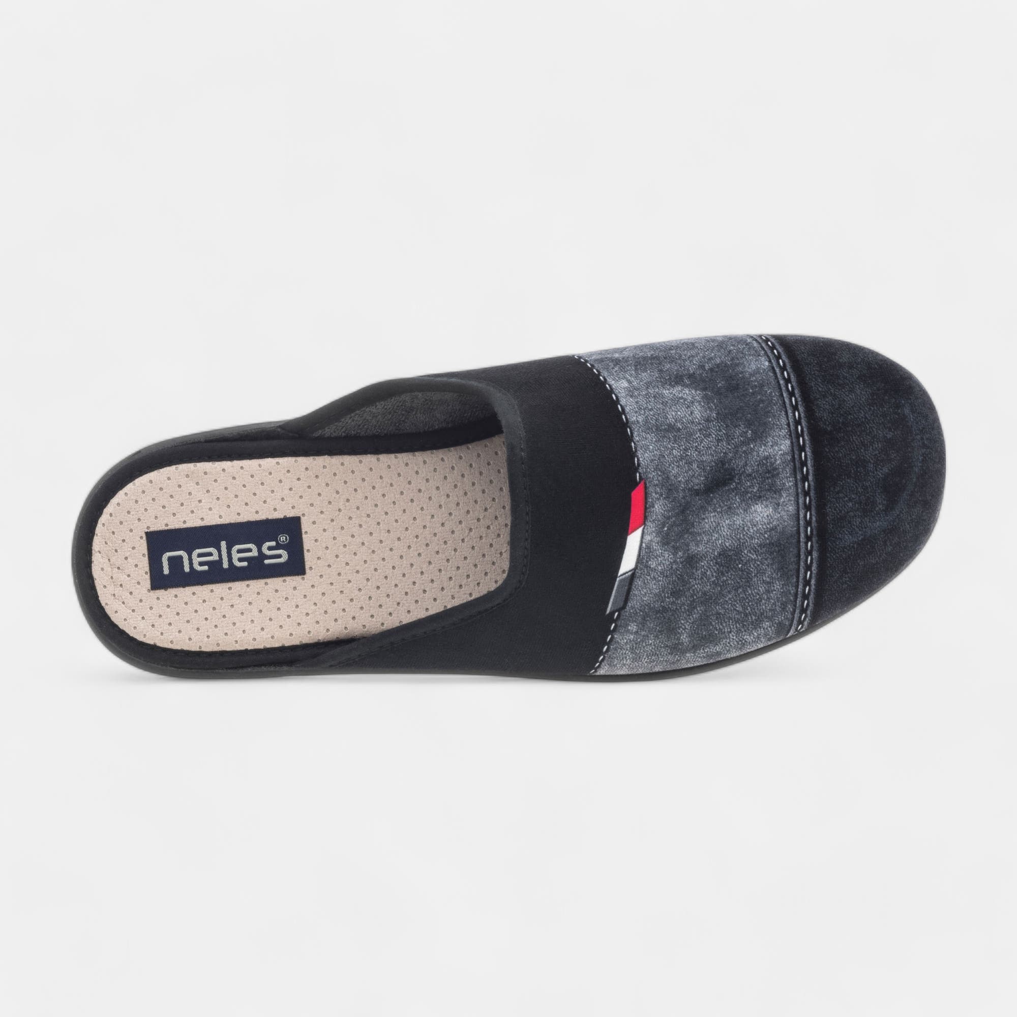 Pantoufles mules Homme noir