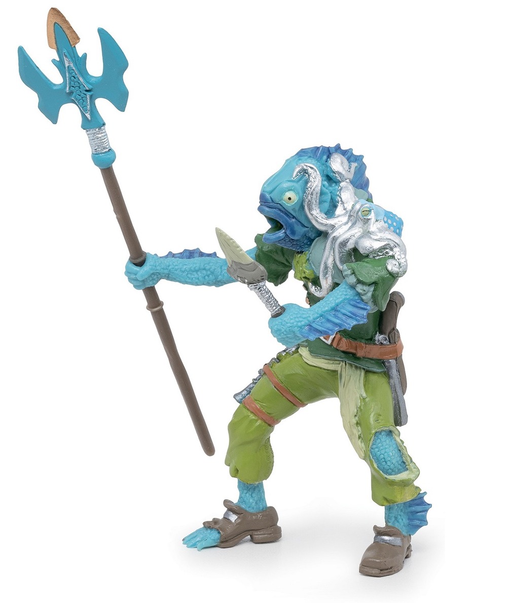 Figurine pirate mutant poisson