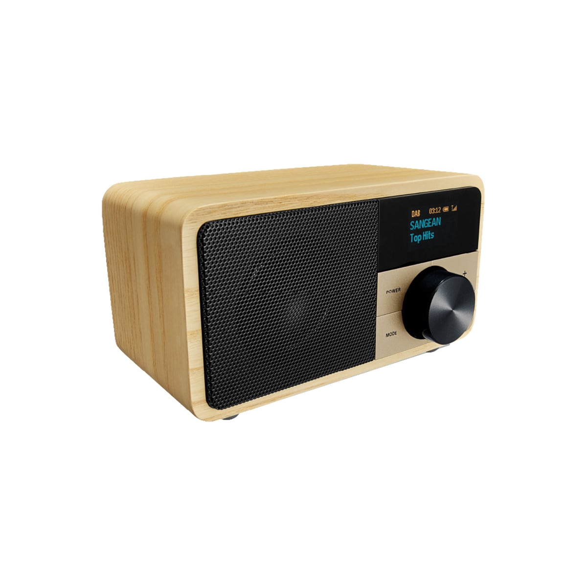 Sangean DDR-7 digitalradio (naturlig tre)