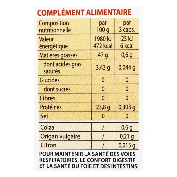 Pranarom Pranacaps Origan+ Bio 30 capsules