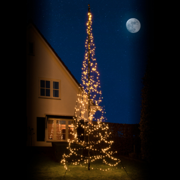 Fairybell Square Kerstboom inclusief 720 LED-lampjes 6 meter exclusief mast