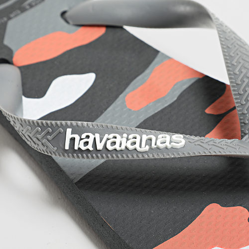 Tongs Top Camo FC Noir