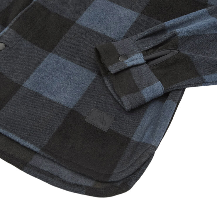 MCKINLEY Mike fleece skjorte Blå