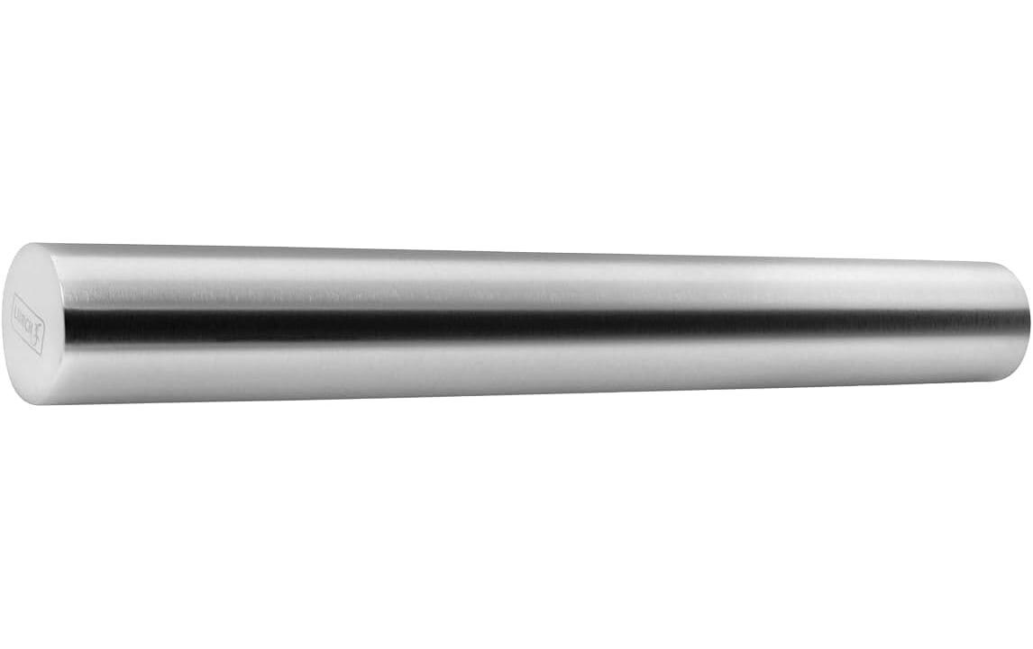 Wallholz 26.5 cm, EdelstahlTeigrolle
