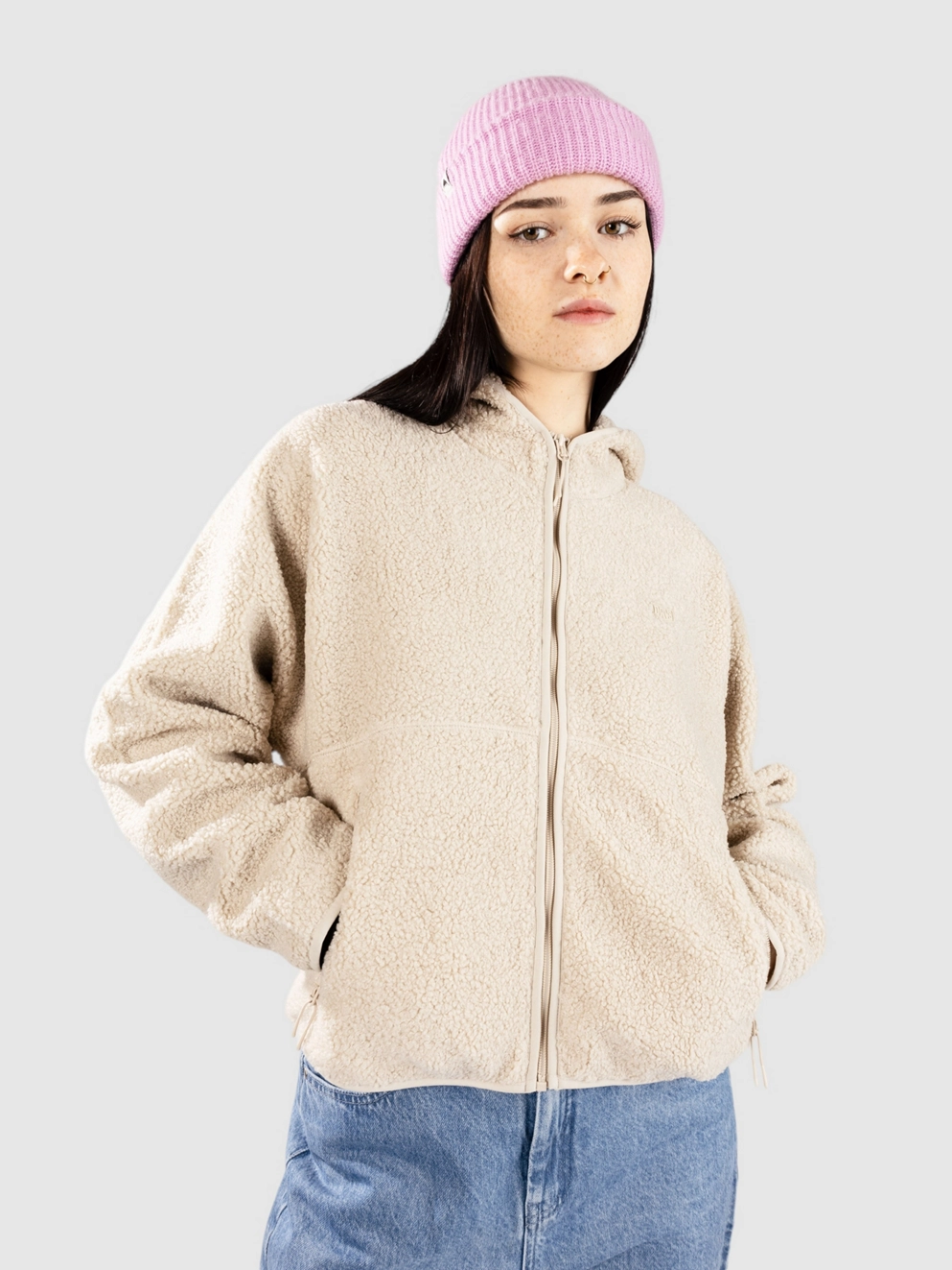 Dravus Vista Cozy Fleece Zip Hoodie peyote