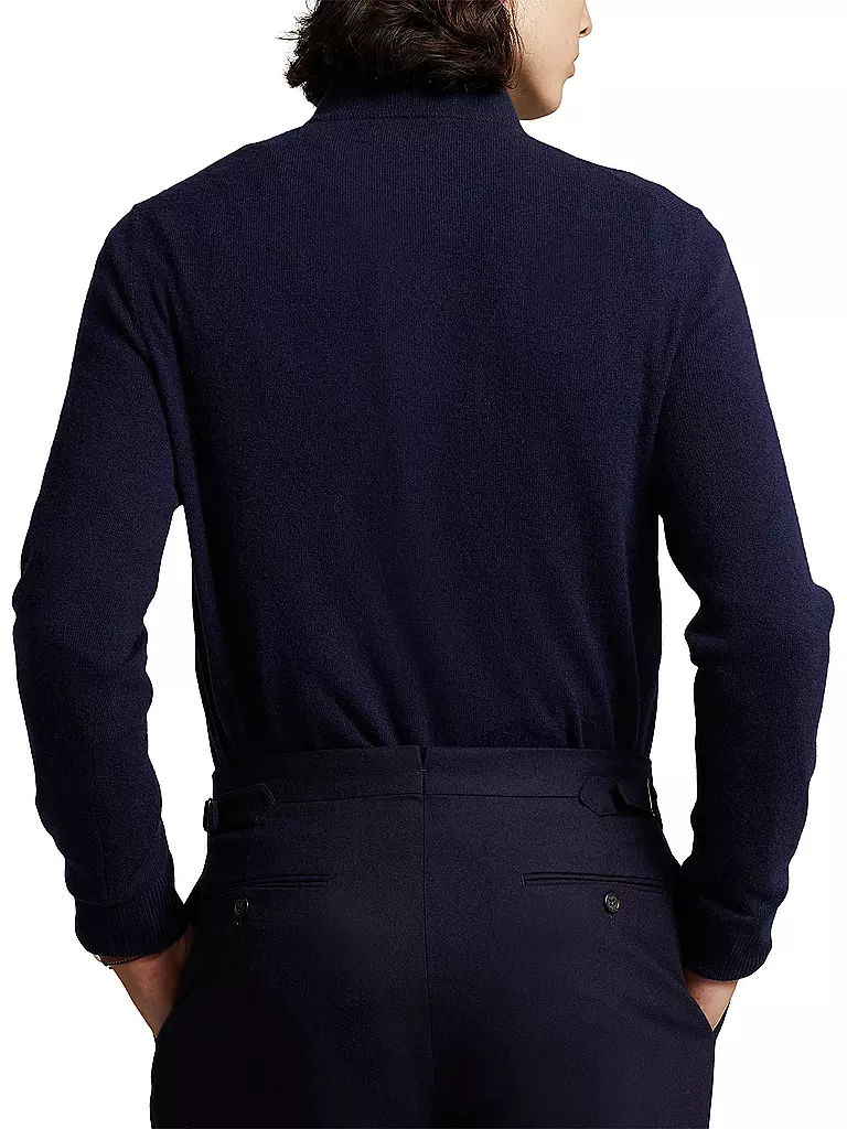 POLO RALPH LAUREN Troyer Pullover Regular Fit dunkelblau
