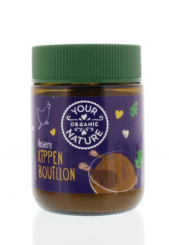 Your Organic Nature Heldere kippenbouillonpoeder zonder gist 110g