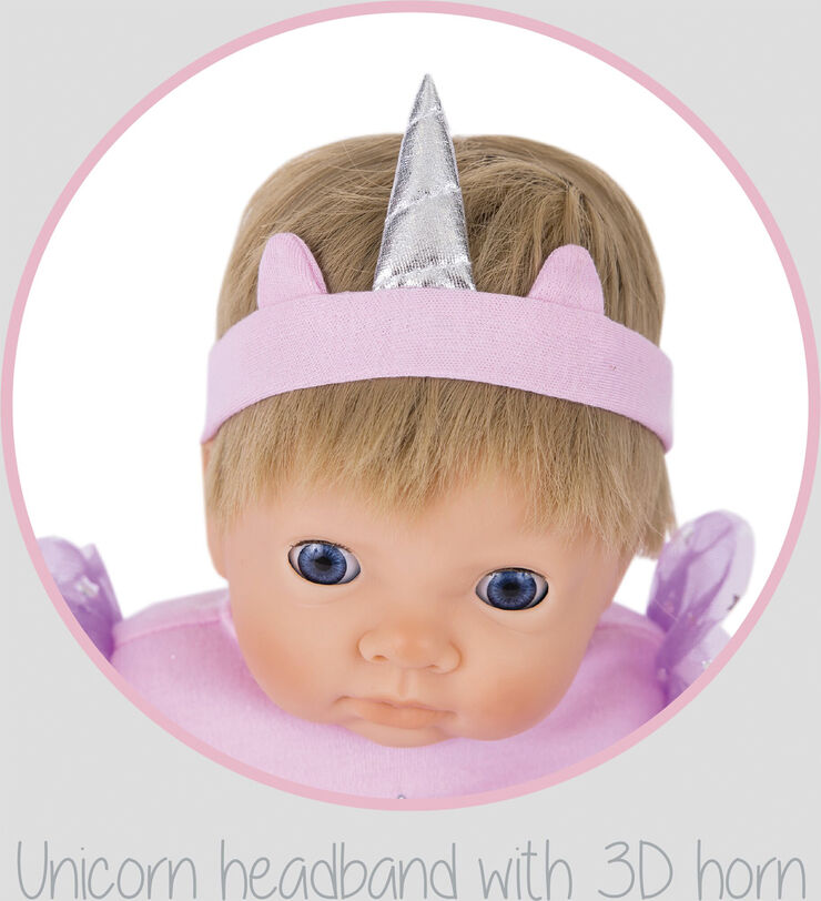 Diverse Tiny treasures unicorn outfit
