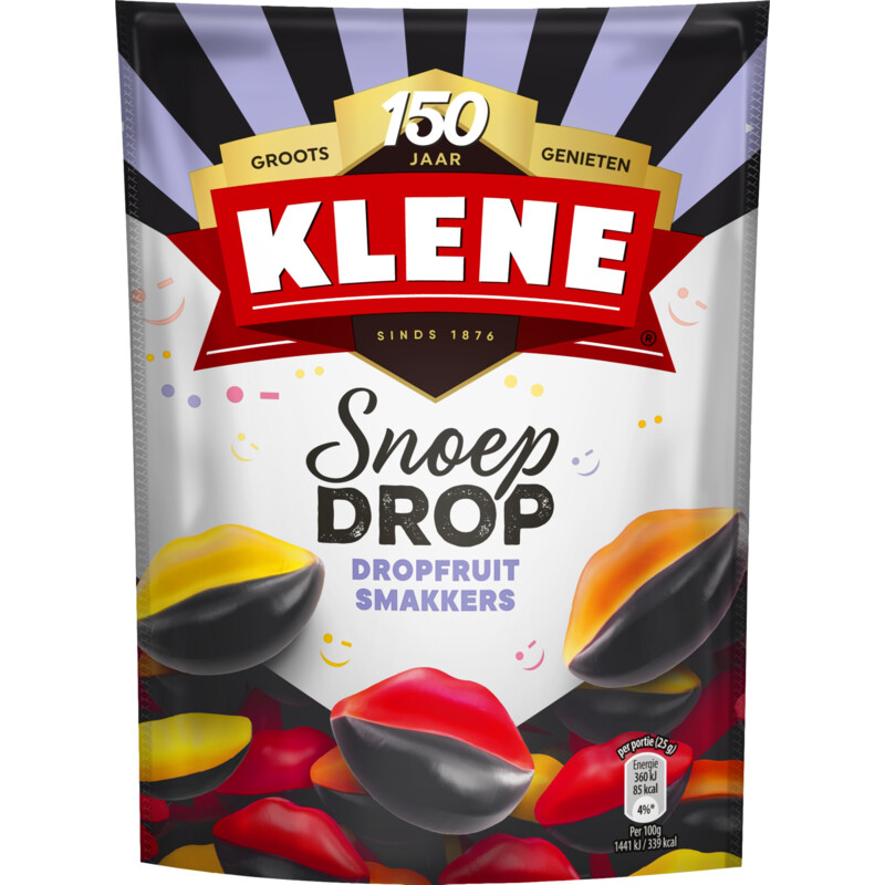 Klene Snoepdrop dropfruit smakkers