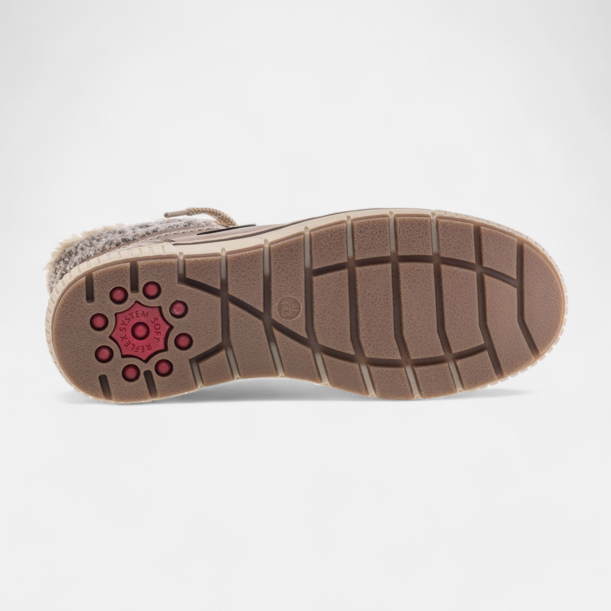 Bottines à lacets Femme taupe