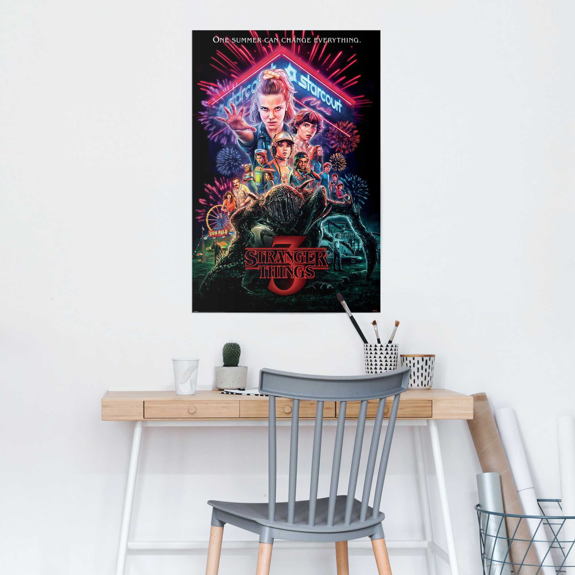 Reinders! Poster »Poster Stranger Things Summer of 85 - Netflix - Mike - Eleven« Serien 1 Stk. tlg.
