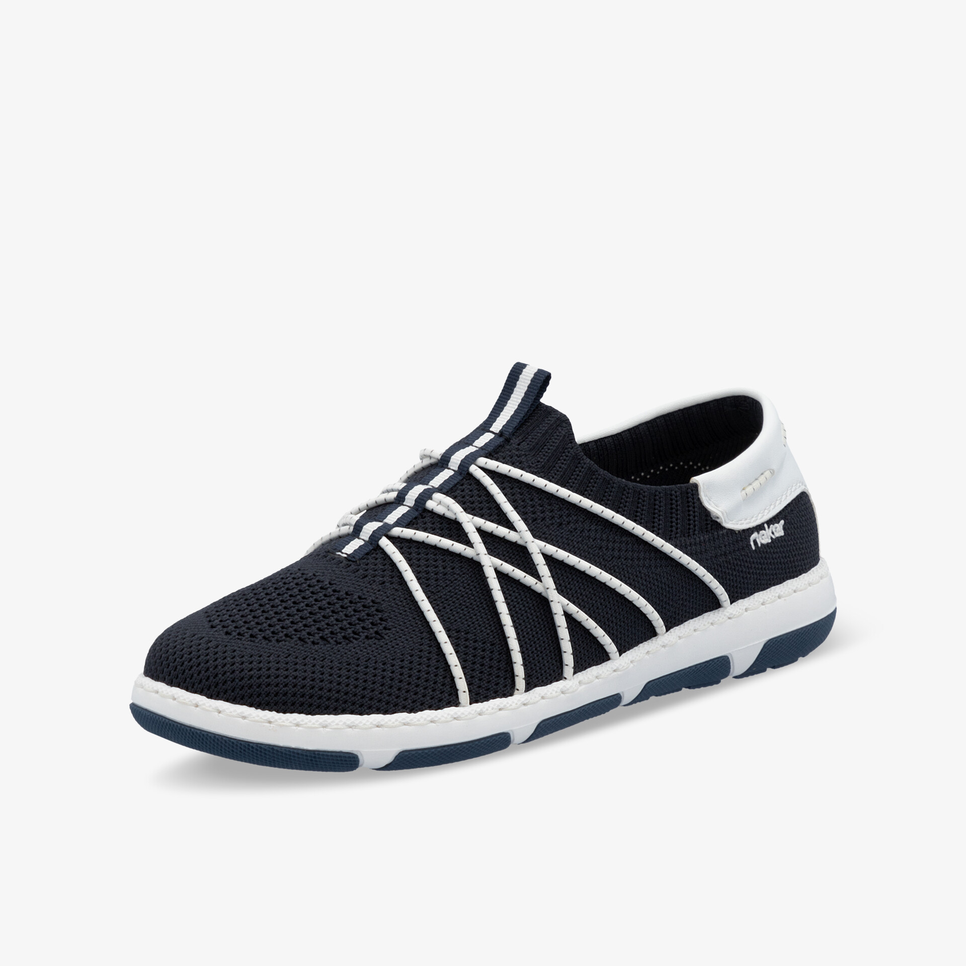 rieker Damen Slip On blau