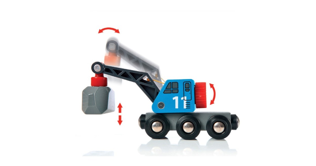 BRIOWorld - Spoor en Weg Transportset Baan