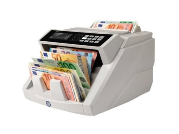 Safescan 2465-S - Seddelteller - forfalskningsdetektering - automatisk - EUR, GBP, CHF, USD, PLN, SEK, NOK - grå